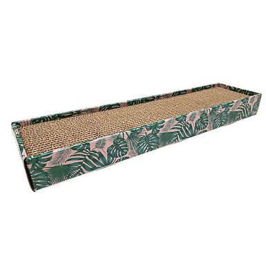 Croci - Griffoir Homedecor Texture Leaves pour Chat - 43cm