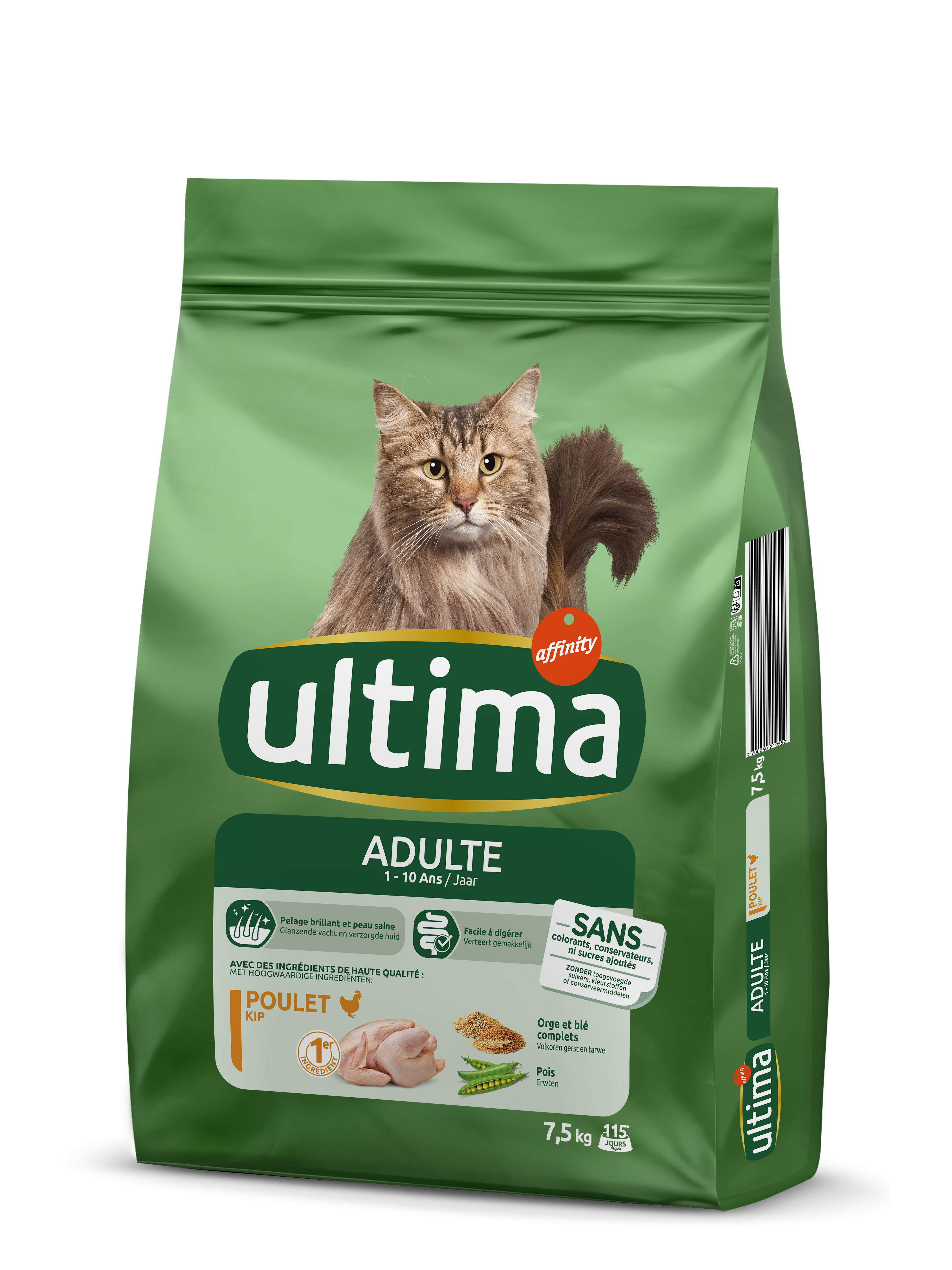 Ultima - Croquettes Chat Adulte Poulet - 7,5 kg Image num&eacute;ro 2