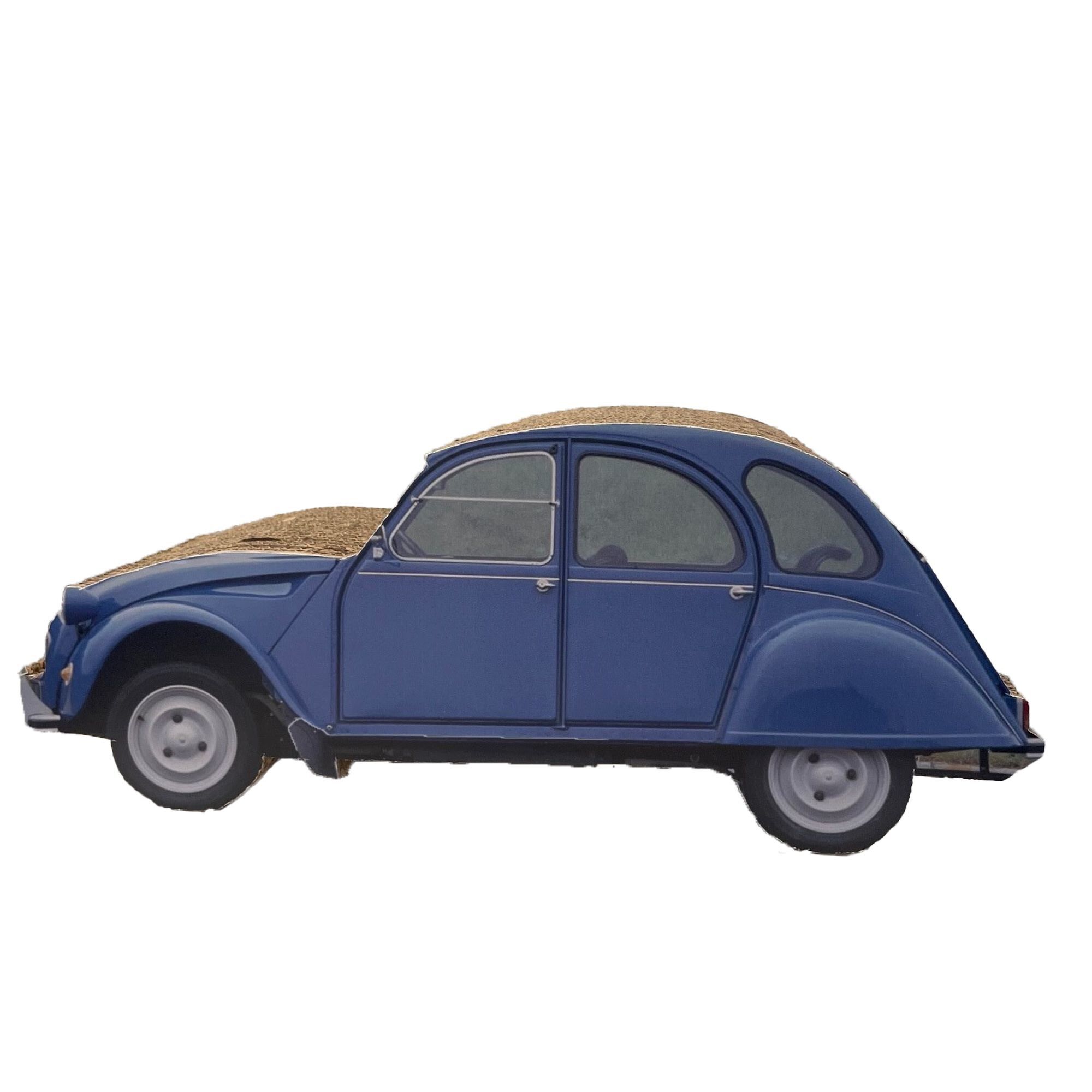 Pet Design - Griffoir en Carton Voiture 2CV pour Chat - 40x16x13cm Image num&eacute;ro 3