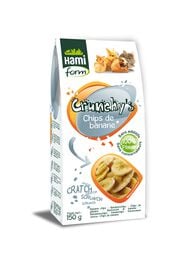 Hamiform - Crunchy's Chips de Banane pour Rongeur - 150g