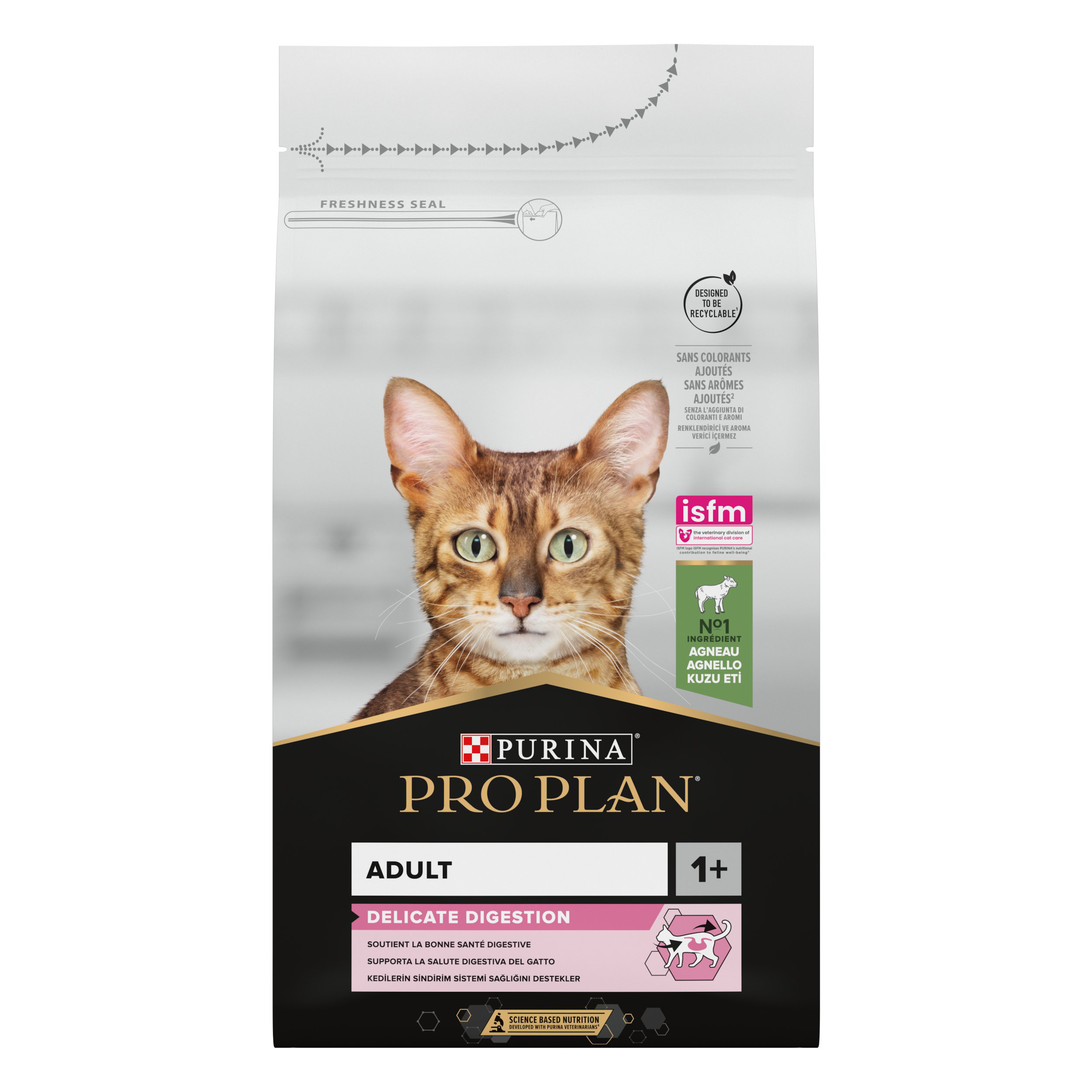 Pro Plan - Croquettes OPTIRENAL Delicate Agneau pour Chat - 1,5Kg Image num&eacute;ro 1