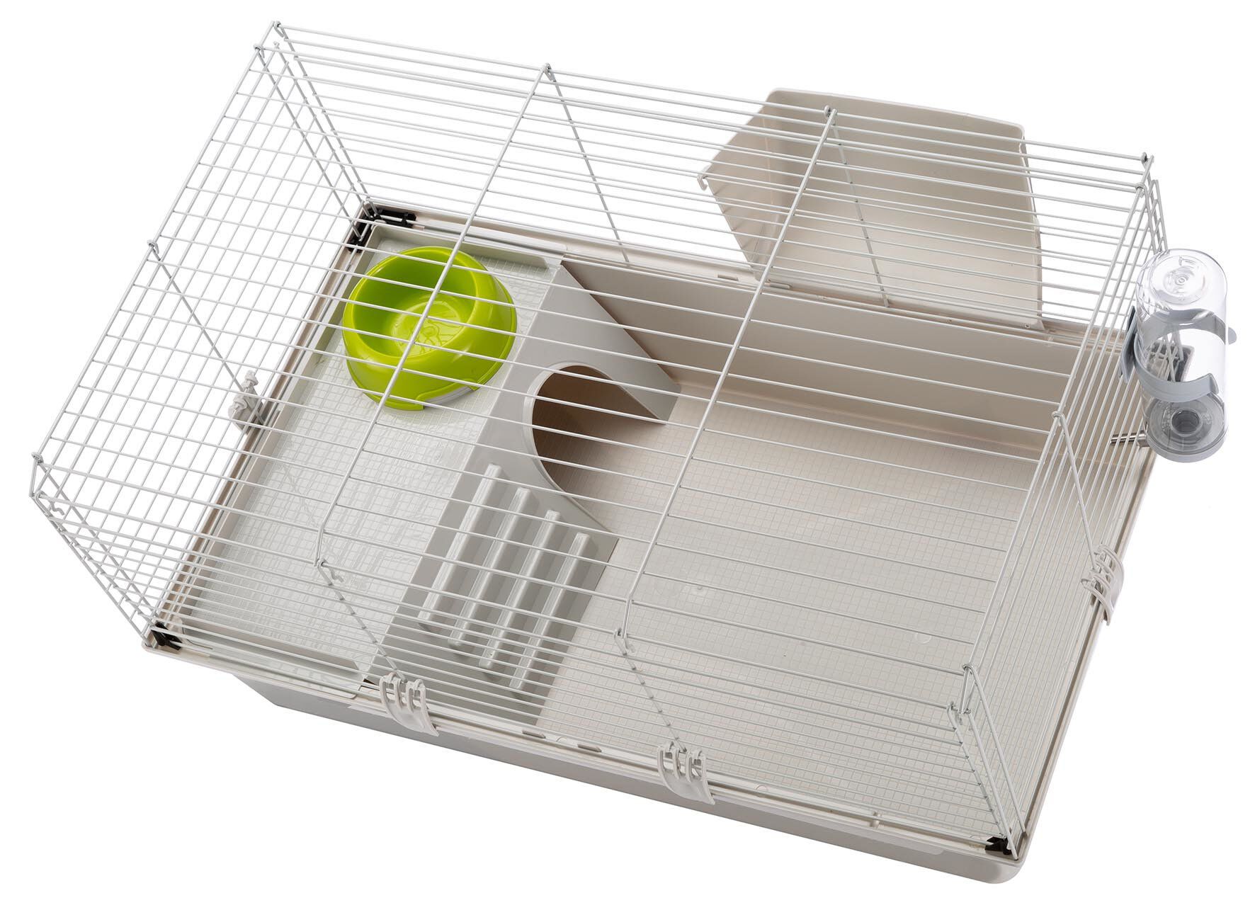 Ferplast - Cage Cavie 80 pour Cochon d Inde - Gris Image num&eacute;ro 7