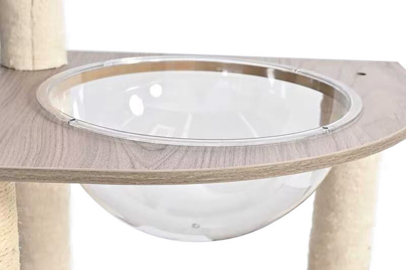 Leeby - Arbre &agrave; Chat + Meuble Luna - 60x40x159cm Image num&eacute;ro 3