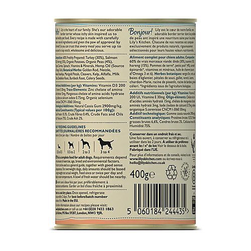 Lily's Kitchen - Recette Assiette du P&ecirc;cheur pour Chiens - 400g Image num&eacute;ro 3