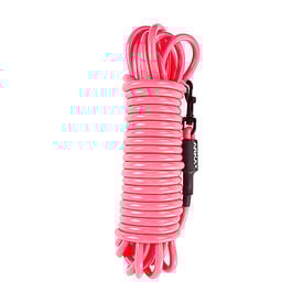 Arka - Longe Ronde Fluo sans Poignée Rose pour Chiens