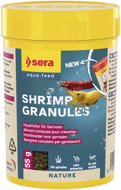 Sera - Aliment Shrimp Granules Nature pour Crevettes - 55g/100ml 