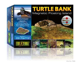 Exo Terra - Plage Mobile Turtle Bank Small pour Tortue - 16x11x2cm