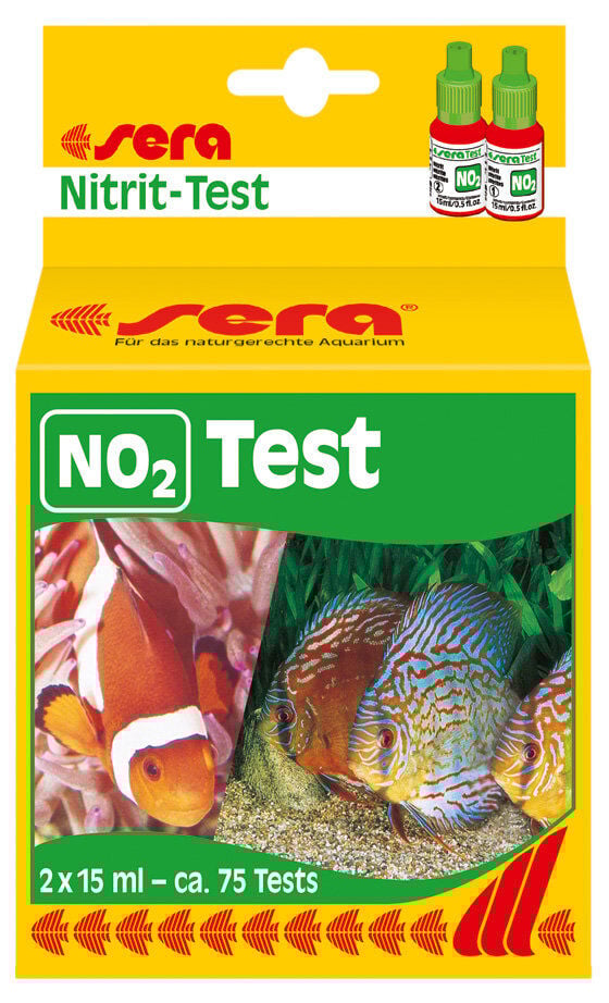 Sera - Test de Nitrites NO2 Test pour Aquarium - 2x15ml Image num&eacute;ro 1