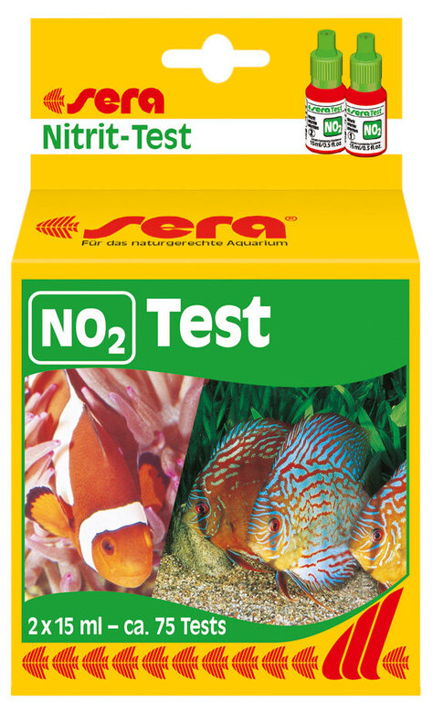 Sera - Test de Nitrites NO2 Test pour Aquarium - 2x15ml Image numéro 1 Sera - Test de Nitrites NO2 Test pour Aquarium - 2x15ml Image numéro 1