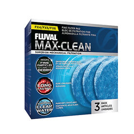 Fluval - Blocs de Filtration Fine MAX-CLEAN FX4/FX5/FX6 pour Aquarium - x3