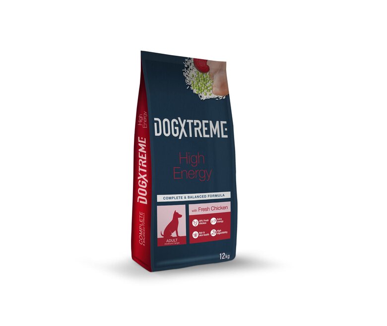 DogXtreme - Croquettes Hight Energy au Poulet Frais pour Chien - 12Kg Image numéro 2 DogXtreme - Croquettes Hight Energy au Poulet Frais pour Chien - 12Kg Image numéro 2