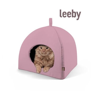 Leeby - Igloo My Favourite Place Rose pour Chats