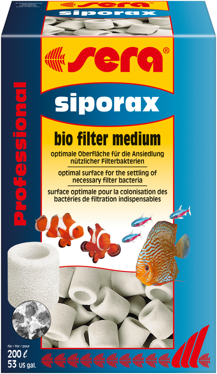 Sera - Bio Filter Medium Professional Siporax 15mm pour Aquarium - 1L Image num&eacute;ro 1