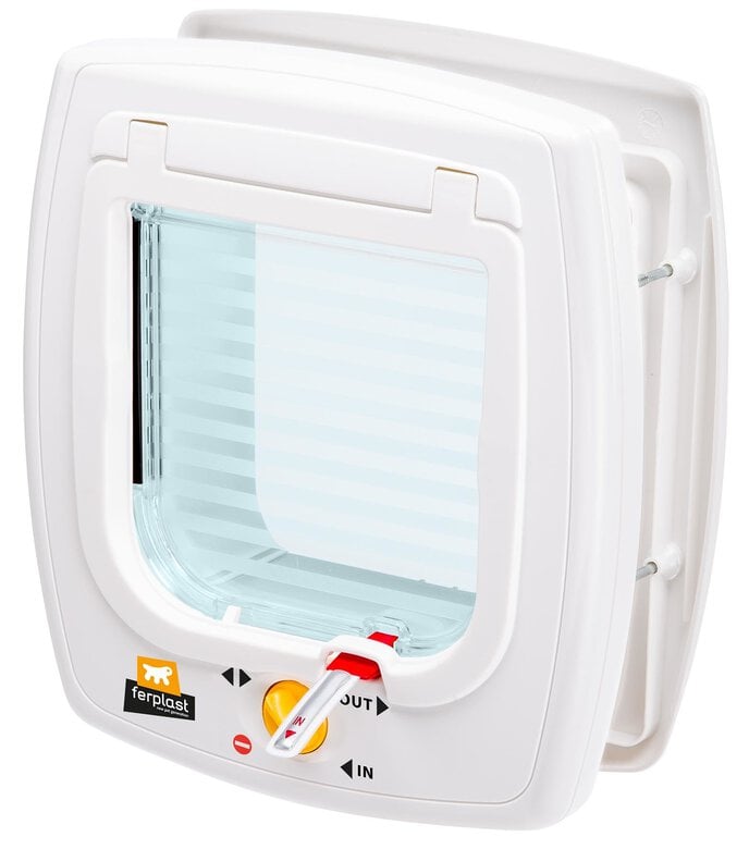 Ferplast - Chatière Swing 7 Set Magnétique en Plastique - Blanche Image numéro 6 Ferplast - Chatière Swing 7 Set Magnétique en Plastique - Blanche Image numéro 6