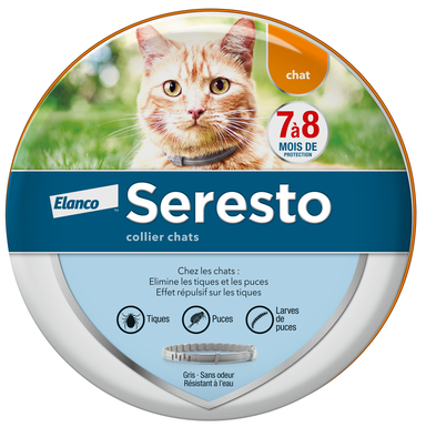 Elanco - Collier Seresto Antiparasitaires pour Chat