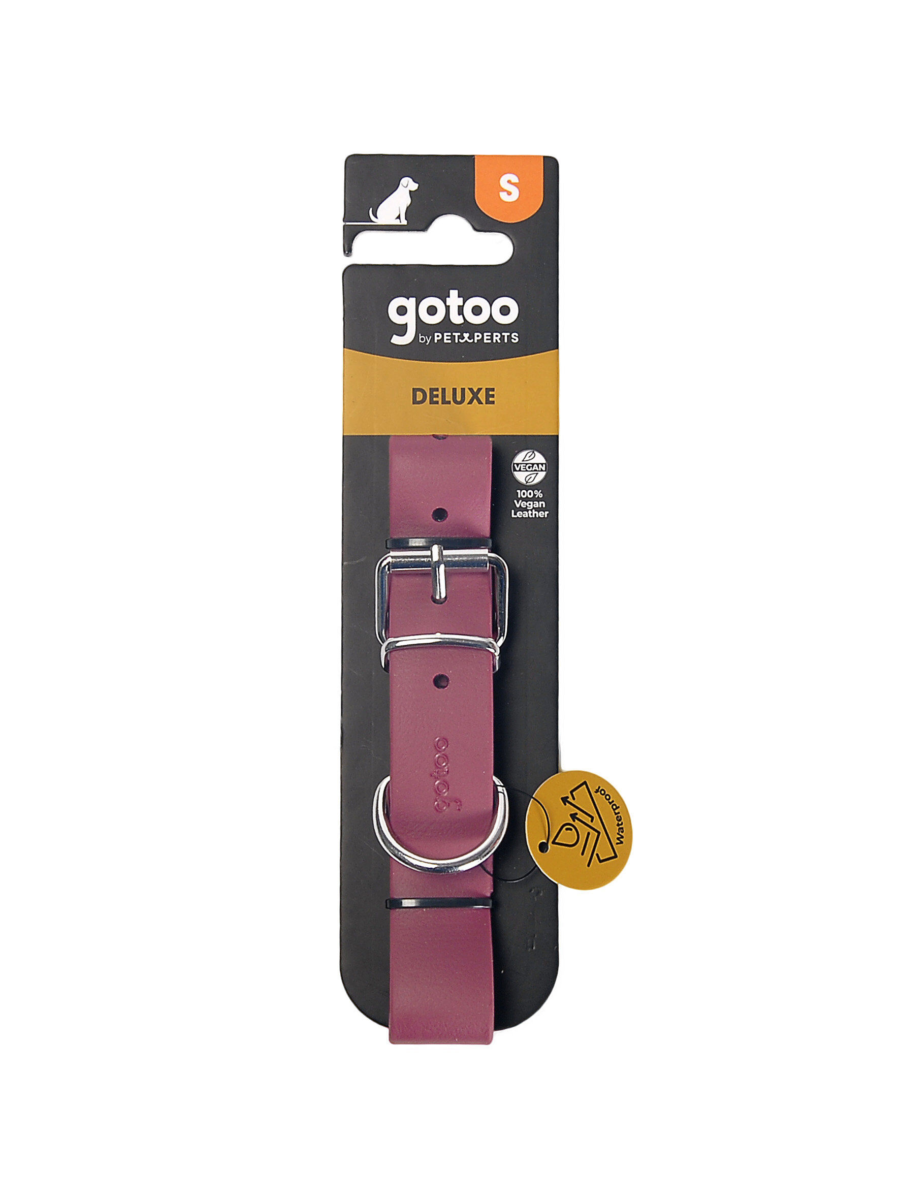 Gotoo - Collier Premium Biotane Bordeaux pour Chien - S Image num&eacute;ro 7