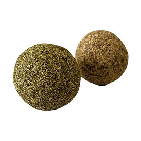 Croci - Jouet Balle Catnip Silverine Euphoria pour Chats - x2