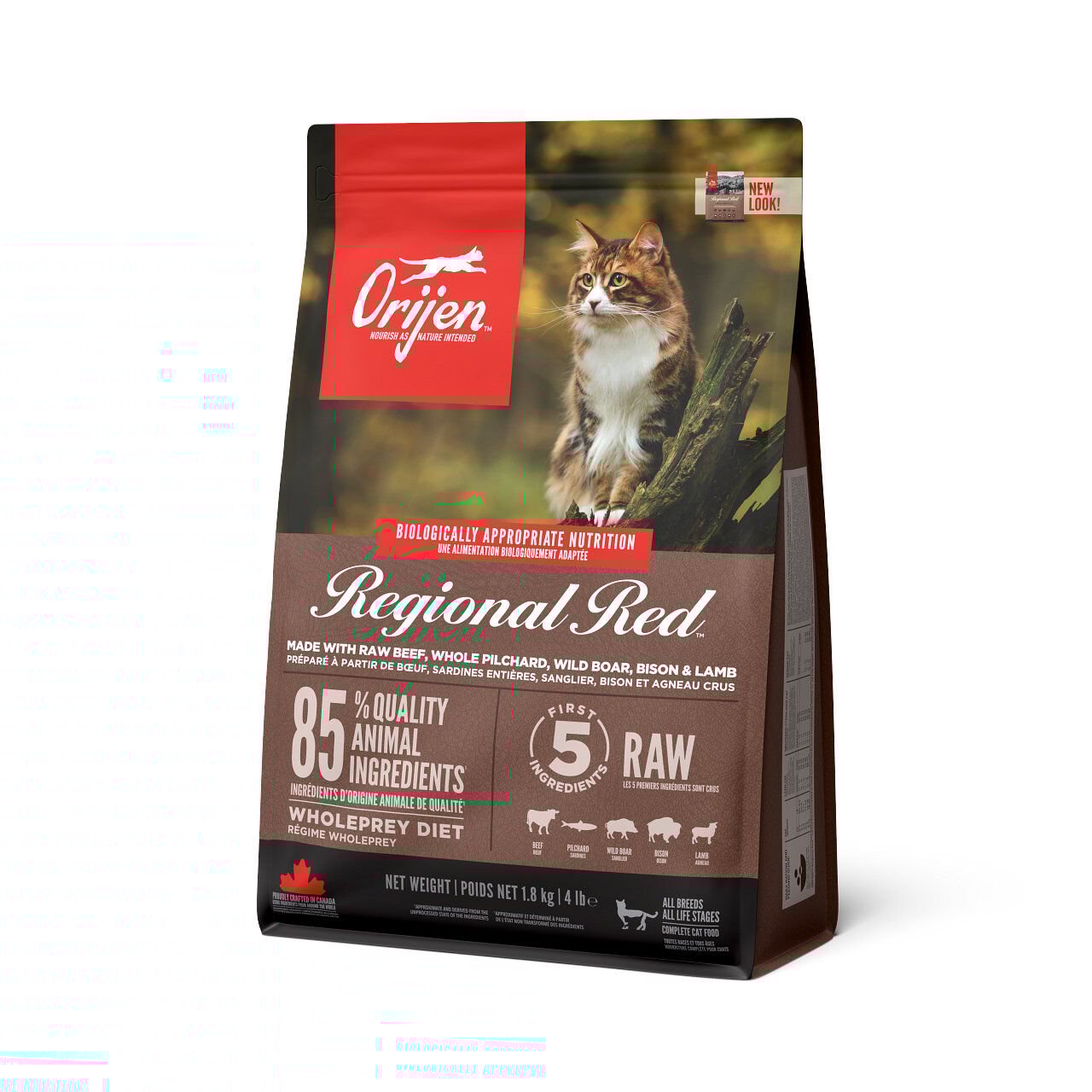 Orijen - Croquettes Regional Red pour Chat - 1,8Kg Image num&eacute;ro 1