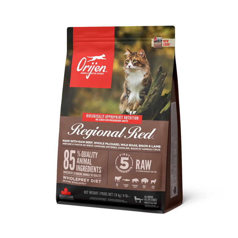 Orijen - Croquettes Regional Red pour Chat - 1,8Kg Image numéro 1 Orijen - Croquettes Regional Red pour Chat - 1,8Kg Image numéro 1
