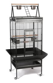 United Bird - Cage Galio avec Roulettes pour Perroquets - Anthracite