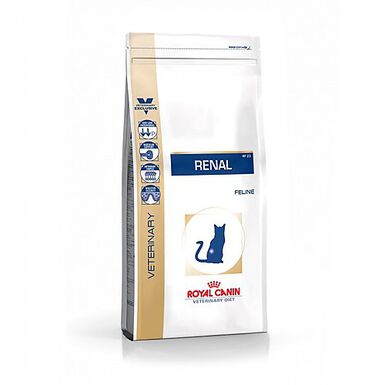 Royal Canin - Croquettes Veterinary Diet Renal pour Chat - 2Kg