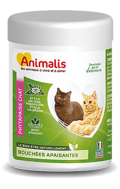 Animalis - Bouchées Apaisantes Phytapaise pour Chat - 40g
