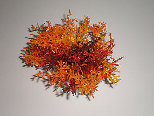 D&eacute;coration Plante en Plastique D&eacute;cors Color&eacute;s Assortis Image num&eacute;ro 1