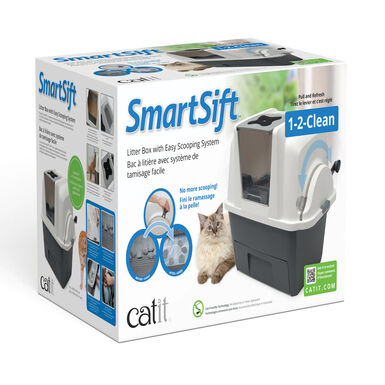 Catit - Maison de Toilette Smart Sift pour Chats