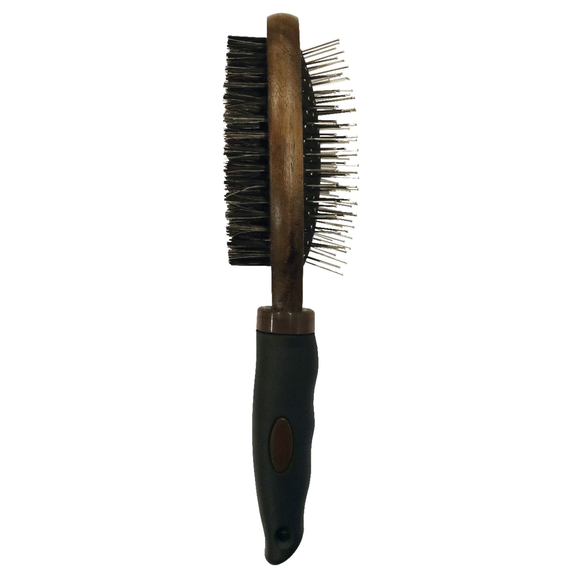 Croci - Brosse Double BARBBERSHOP pour Chien et Chat - 25x6,7x6cm Image num&eacute;ro 1
