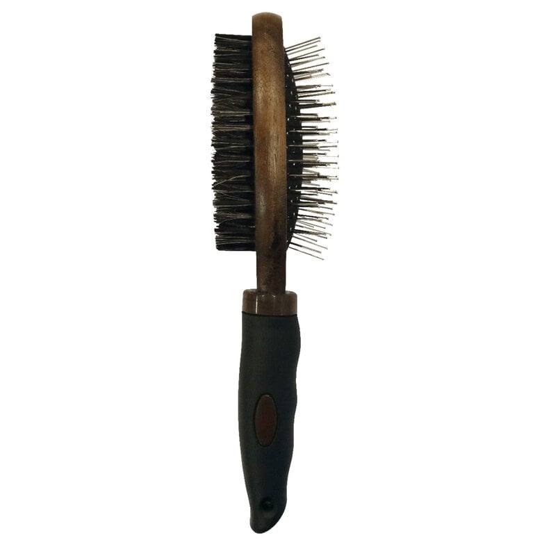 Croci - Brosse Double BARBBERSHOP pour Chien et Chat - 25x6,7x6cm Image numéro 1 Croci - Brosse Double BARBBERSHOP pour Chien et Chat - 25x6,7x6cm Image numéro 1