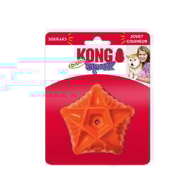 KONG - Jouet Balle Squeezz Orbitz pour Chiens - M/L