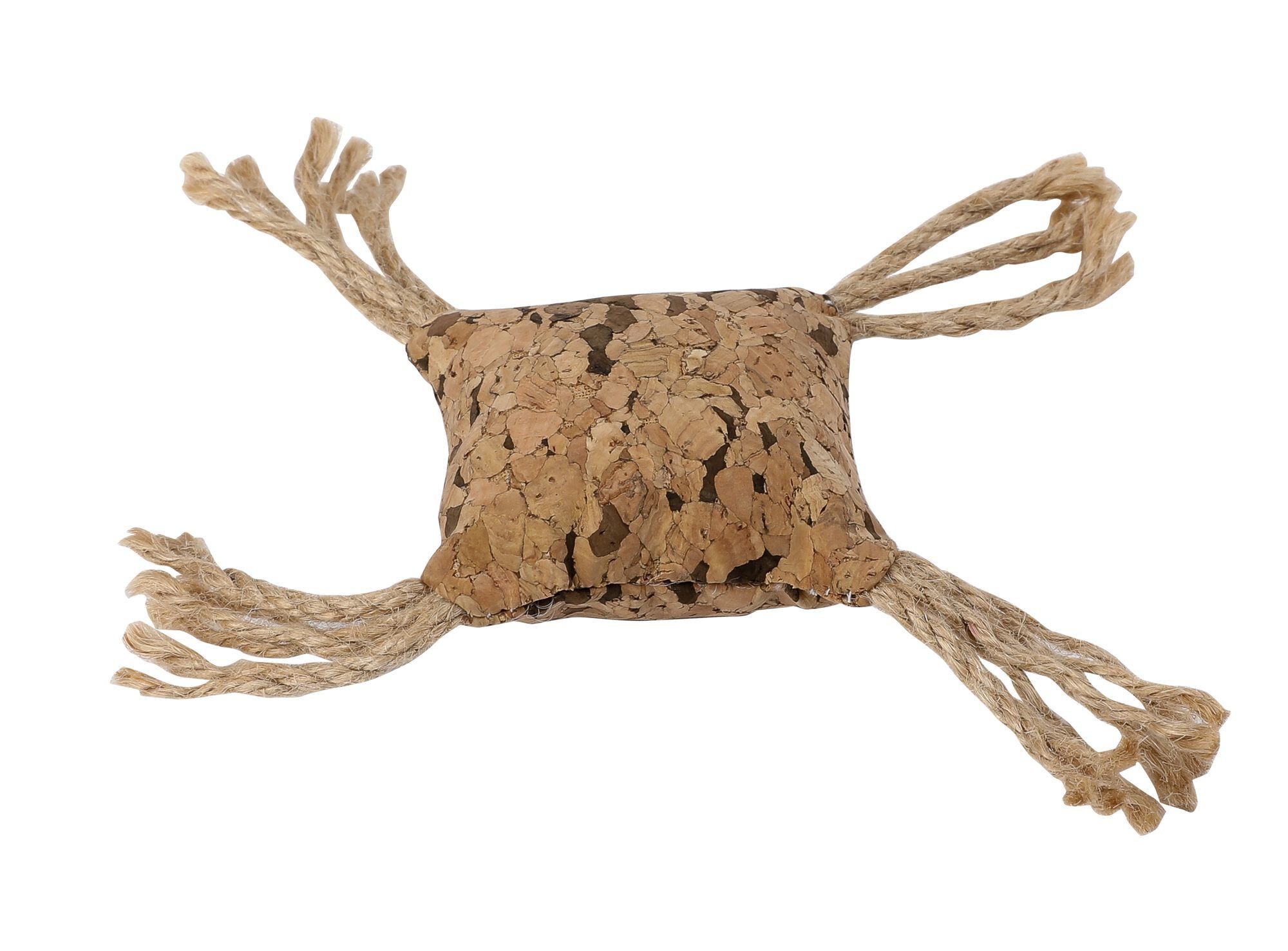 Wouapy - Jouet Carr&eacute; en Li&egrave;ge avec Corde pour Chat Image num&eacute;ro 1