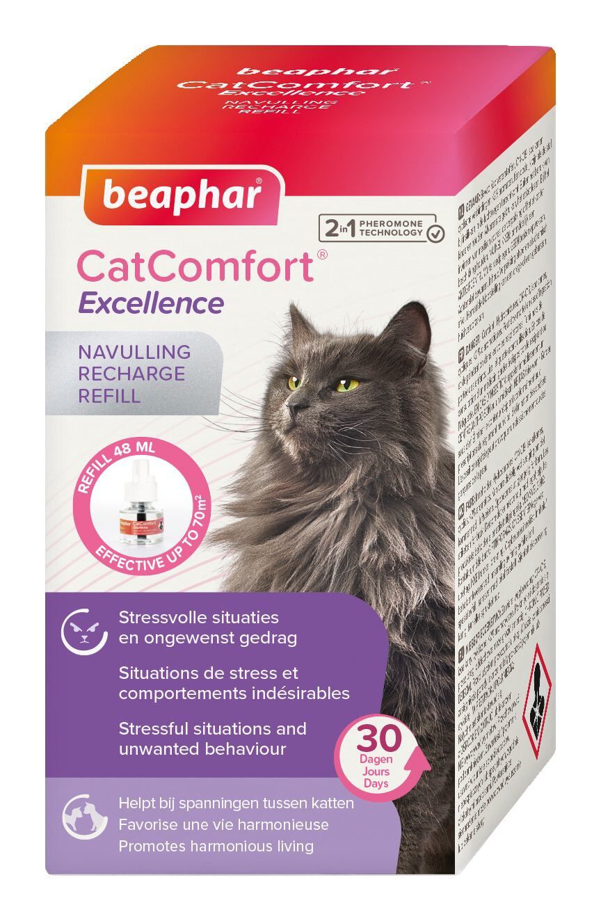 Beaphar - Recharge aux Ph&eacute;romones CatComfort Excellence pour Chat - 48ml Image num&eacute;ro 1