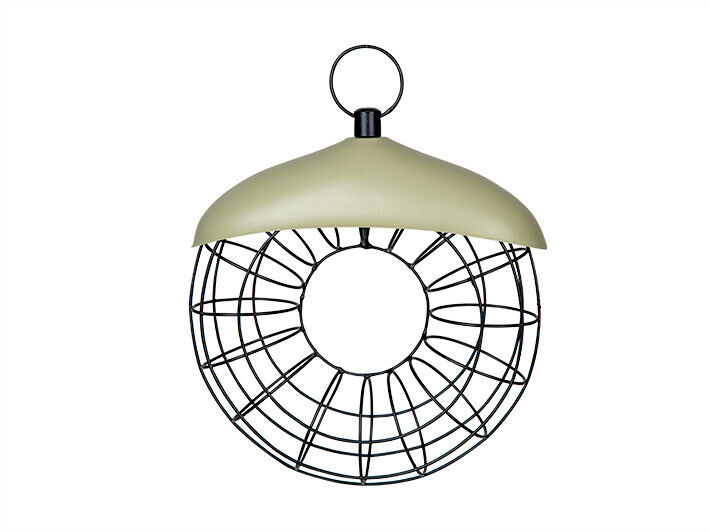 Emma's Garden - Porte-Boules de Graisse Carrousel avec Toit pour Oiseaux des Jardins - 24cm Image num&eacute;ro 1