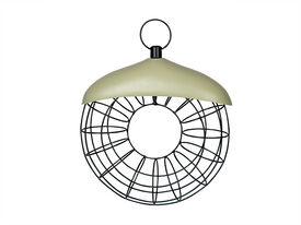 Emma's Garden - Porte-Boules de Graisse Carrousel avec Toit pour Oiseaux des Jardins - 24cm