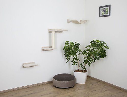 Kerbl - Mur d'Escalade 3 pi&egrave;ces pour Chat Image num&eacute;ro 2