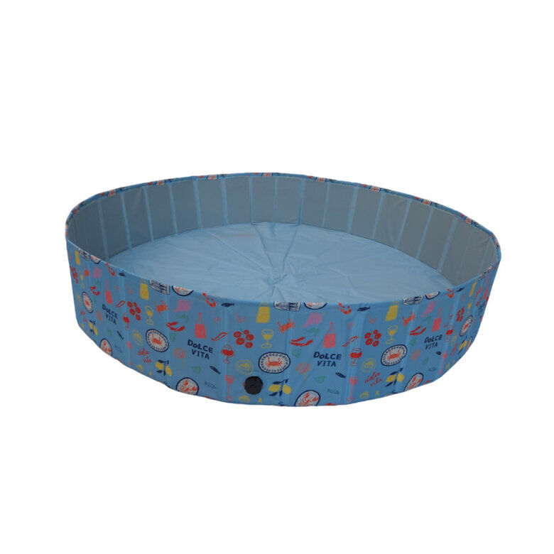 Summer Vibes - Piscine Motifs Dolce Vita pour Chiens - L Image num&eacute;ro 2