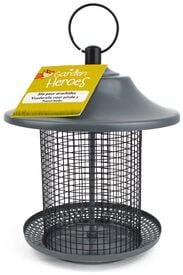 Garden Heroes - Distributeur d'Arachides Large Métal - 18x18x21cm