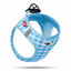 Curli - Harnais Veste Air-Mesh + Laisse en Bleu pour Chiot - M Indicateur image numéro 2