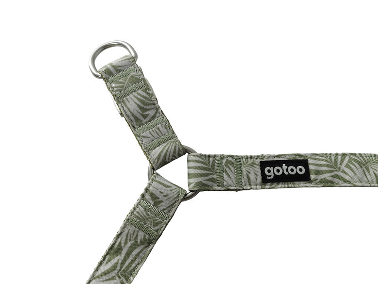 Gotoo - Harnais Feuilles Vert pour Chien - XS Image numéro 5 Gotoo - Harnais Feuilles Vert pour Chien - XS Image numéro 5