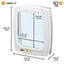 Ferplast - Chatière Swing T15 en Plastique - Marron Indicateur image numéro 3