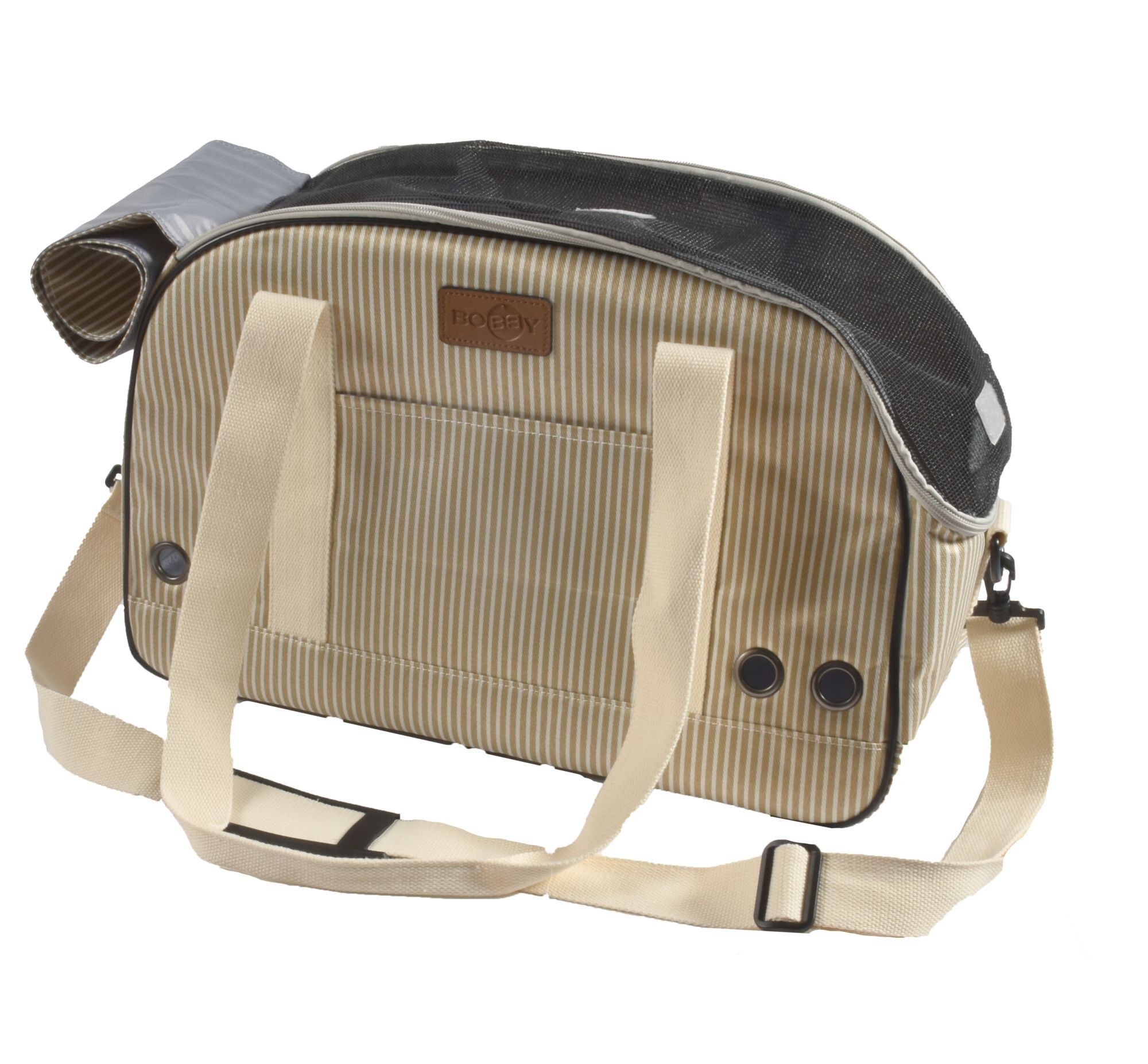 Bobby - Sac de Transport Tennis Beige pour Chiens et Chats - 45cm Image num&eacute;ro 3