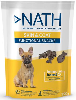 Nath - Friandises Skin & Coat Immune boost+ pour Chiens - 150g