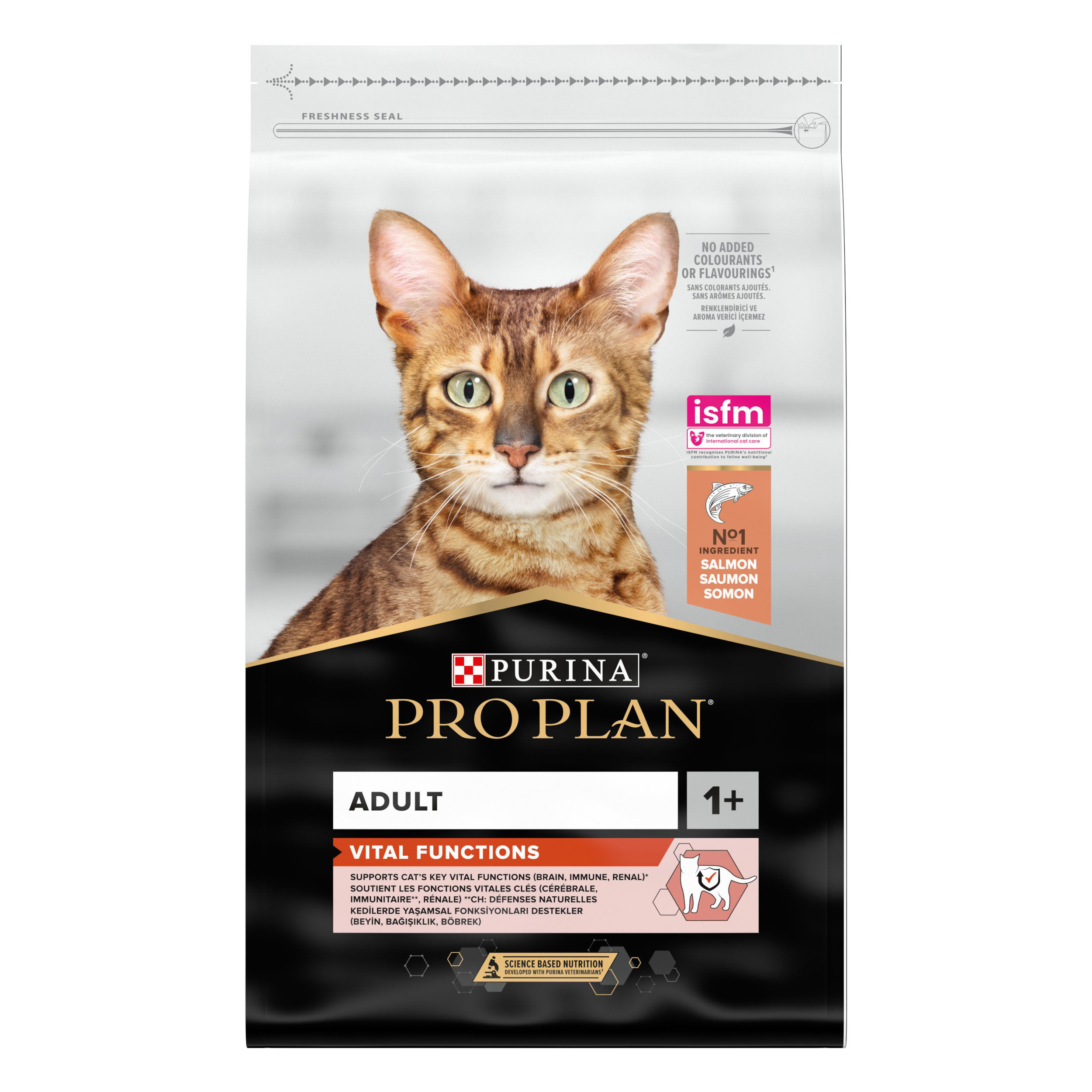 Pro Plan - Croquettes Adult au Saumon pour Chat Adulte - 10Kg Image num&eacute;ro 2