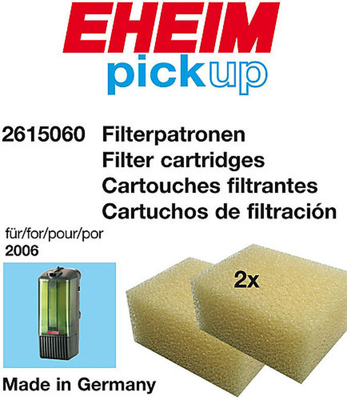 Eheim - Mousses pour Filtre Pickup 2006 - x2 image number null