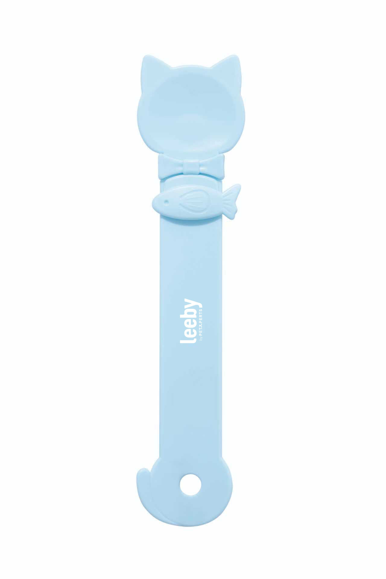 Leeby - Cuill&egrave;re Distributrice pour Friandises Cr&eacute;meuse pour Chats - Bleu Image num&eacute;ro 2