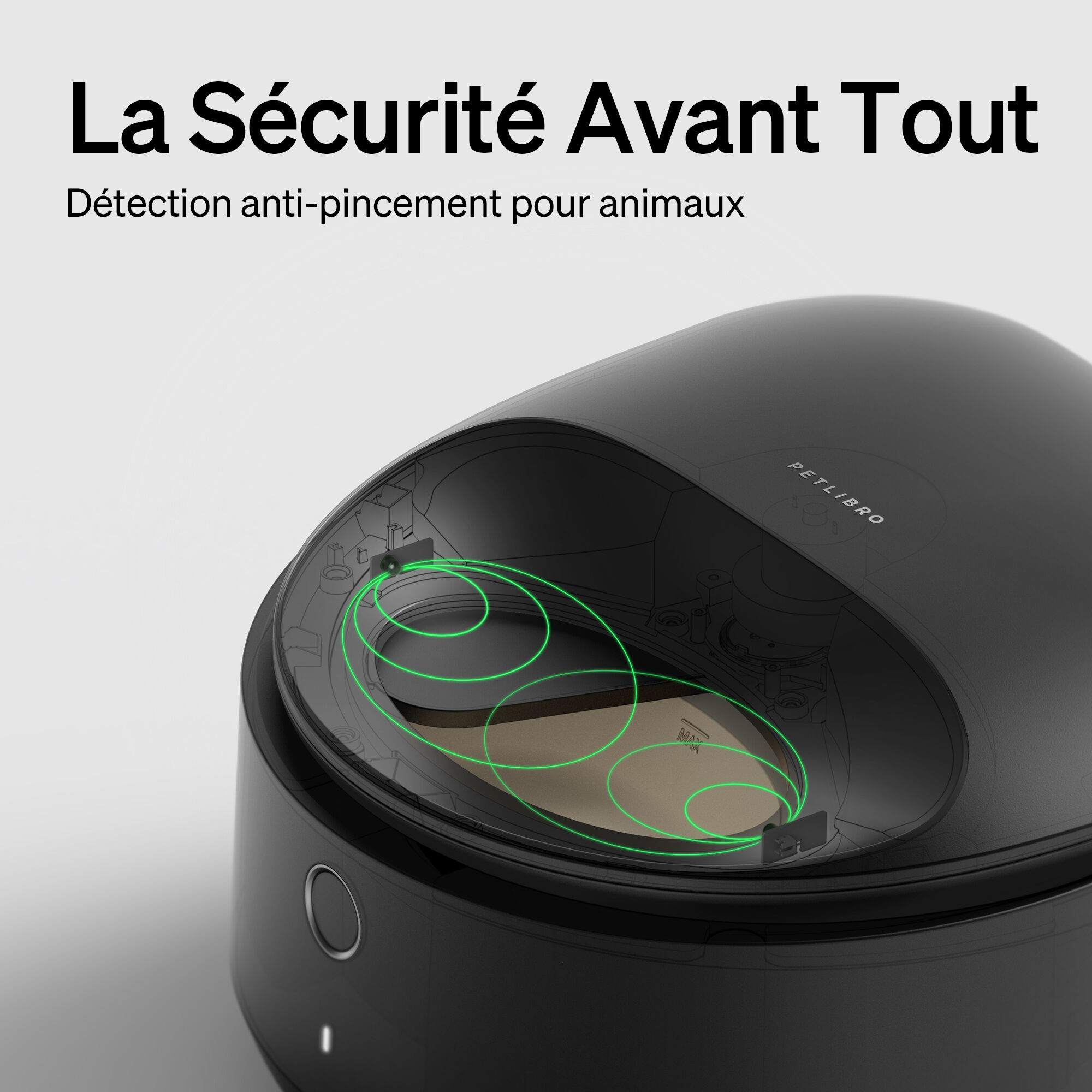 Petlibro - Distributeur Automatique de P&acirc;t&eacute;e Polar pour Chats - Noir Image num&eacute;ro 5