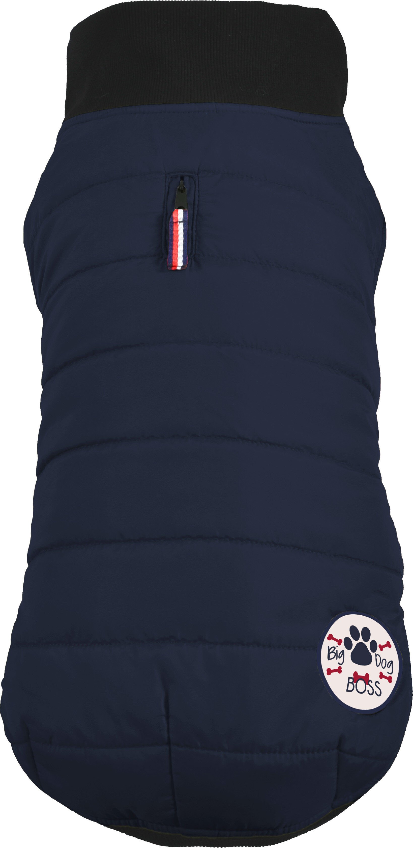 Bobby - Manteau Costaud Bleu Nuit pour Chiens - 48cm/L Image num&eacute;ro 1