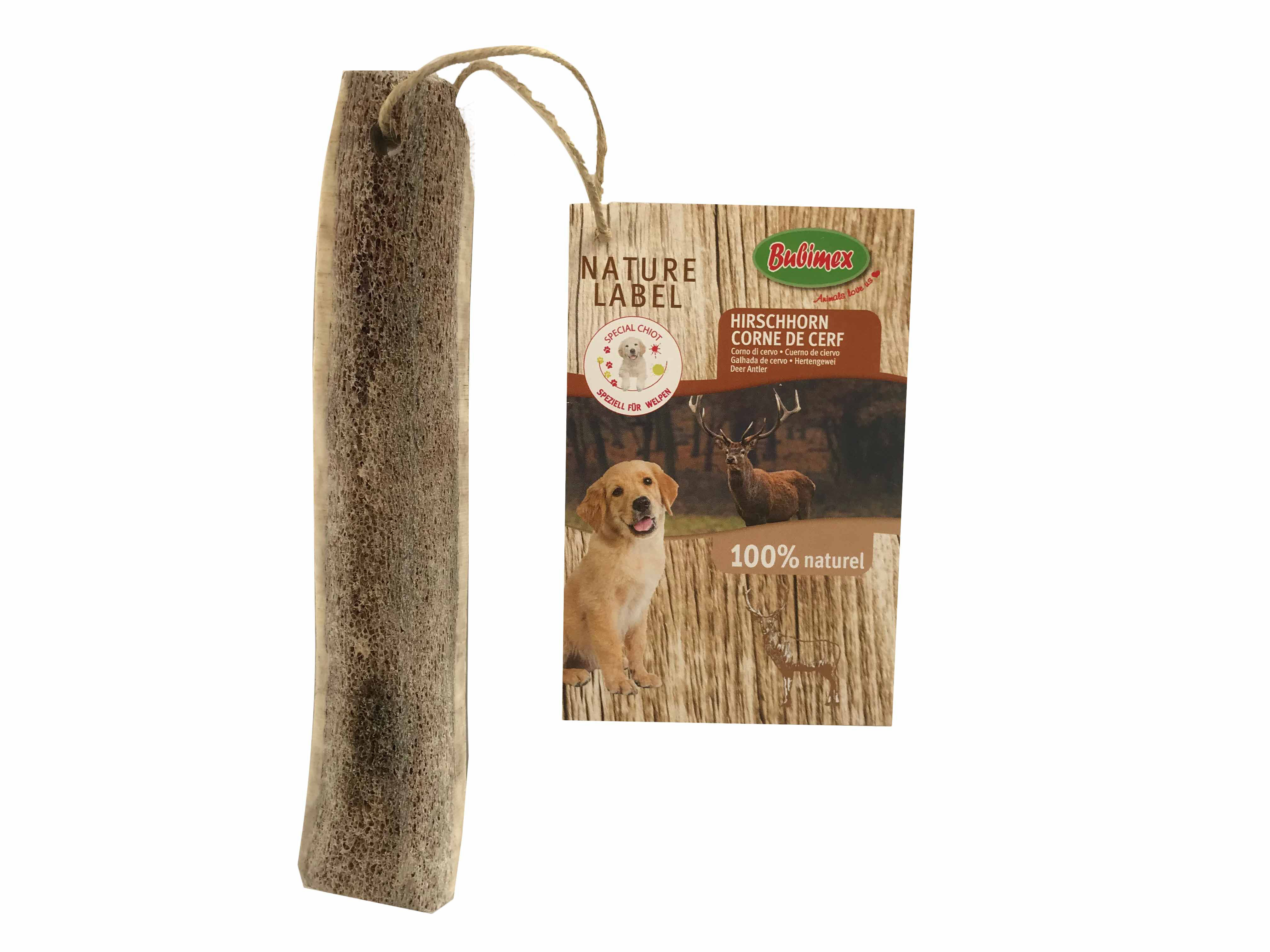 Bubimex - Bois de Cerf Sp&eacute;cial Chiots - 50g Image num&eacute;ro 1