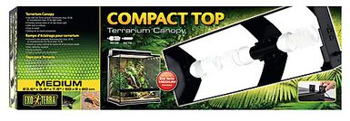 Exo Terra - Support d'Eclairage Galerie Compact pour Terrarium - 60x90x20cm